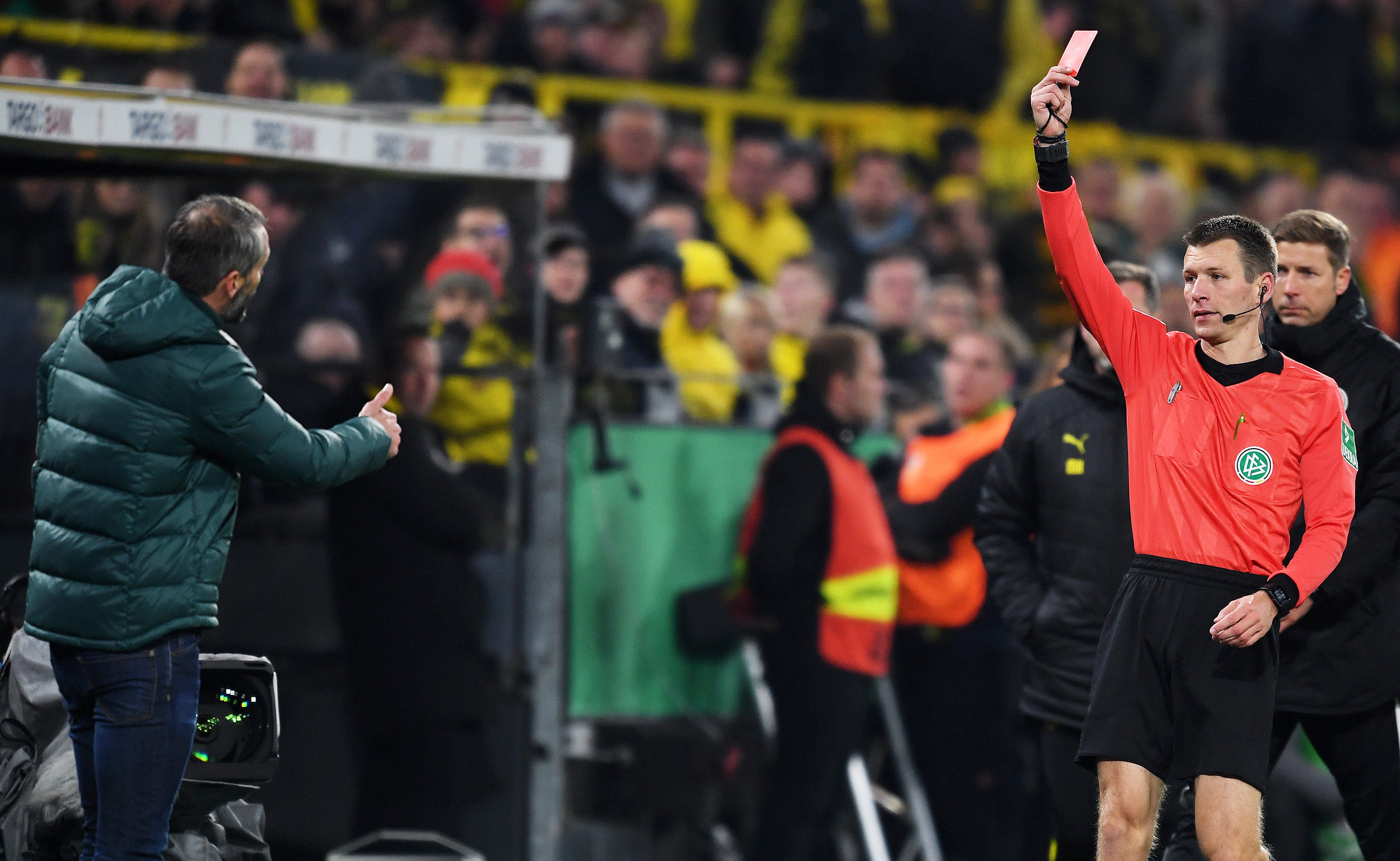 Borussia Dortmund v Borussia Moenchengladbach DFB Cup MitGedacht.